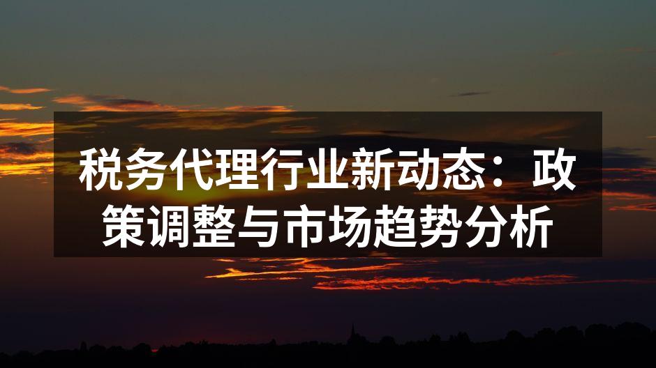 税务代理服务流程图